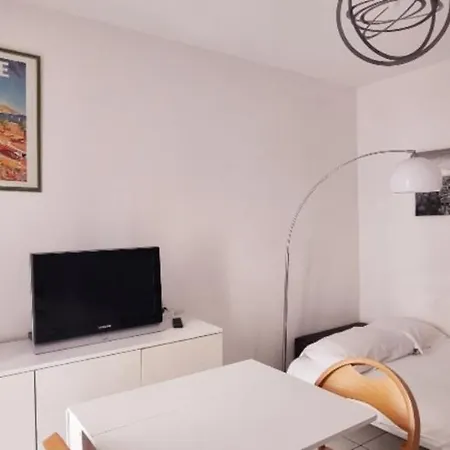 Beau studio avec vue proche de la plage Florida Nice Extérieur photo